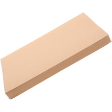50 Blatt braunes Kraftpapier, A4, 100 g/m², Karton für Einladungen, DIY-Projekte, Bastelarbeiten und Scrapbooking