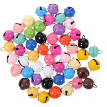Kleine dekorative Glöckchen, Haustier-Glöckchen-Anhänger, 22 mm, einfach anzubringen, Schlüsselanhänger-Zubehör