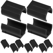 Trampolinstangenabdeckungen, rutschfeste Fußpads aus Kunststoff für Trampoline, Möbel, täglicher Gebrauch