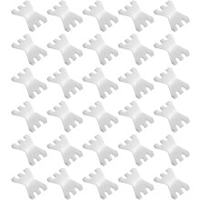 50 Stück Metallclips, Aluminiumschnallen für Verbandsmaterialien, Verschlussstreifen und Erste-Hilfe-Zubehör, Befestigungsschnallen