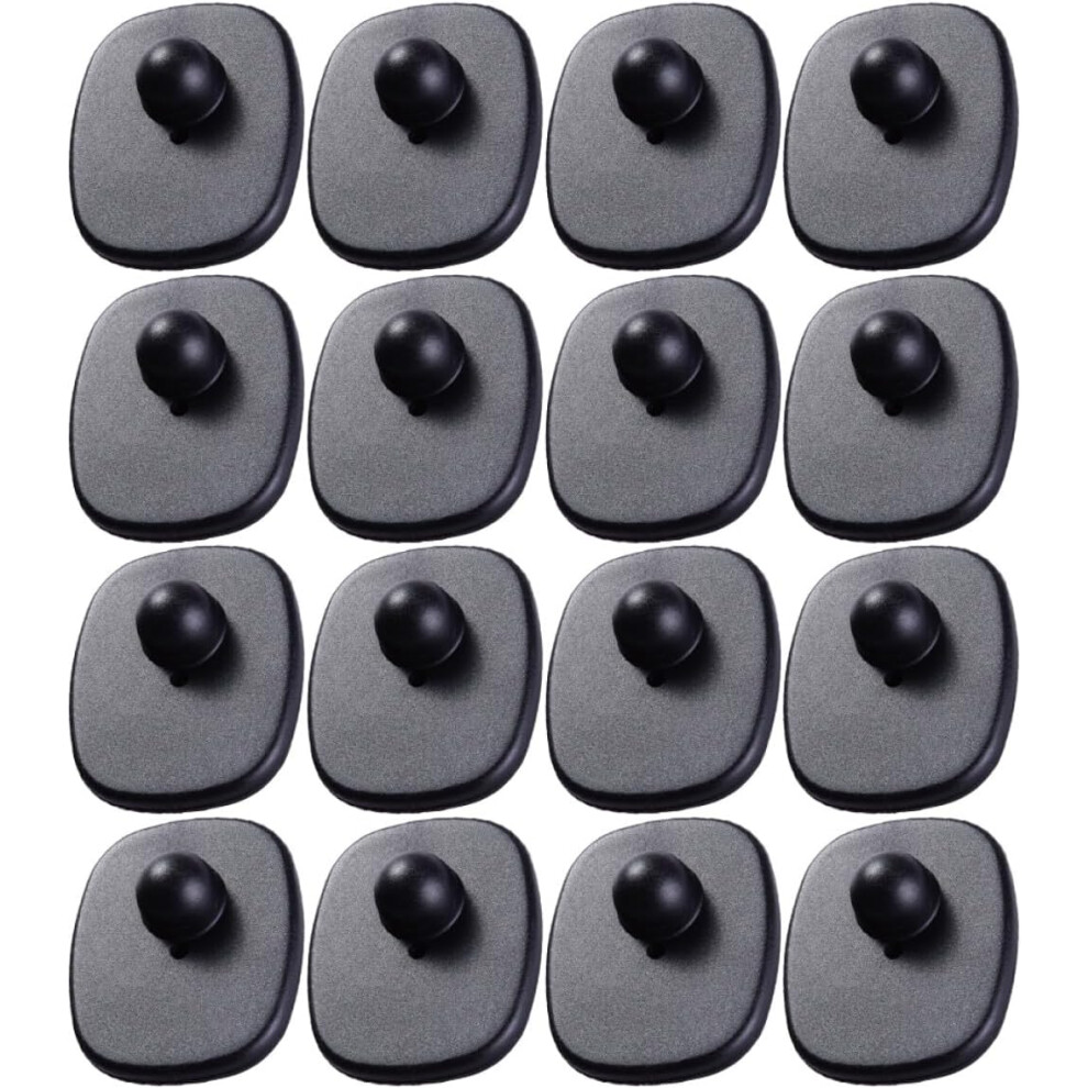 40Pcs Black Abs Supermarket Security Tags Anti-Theft Hard Clothing Labels For Retail Mall Clothes Protection 5455468302992