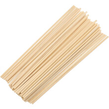 50pcs Unfinished Wood Sticks DIY Crafting Model Coloring Clips Sticks 5x300mm Bamboo Rods