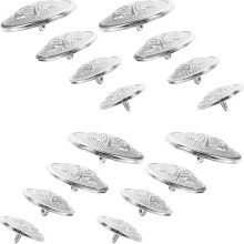 40 boutons rétro style britannique pour costume homme, boutons de couture vintage en alliage, accessoires de costume classiques faits main