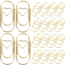 100 Stück Mini-Herzclips aus Metall, 20 mm, dekorative Strickclips