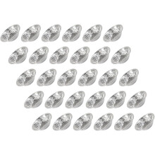100 moules à tartelettes jetables en aluminium antiadhésif pour muffins, cupcakes et biscuits