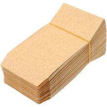 100 bolsas de embalaje de papel kraft premium, ligeras, permeables, transpirables y biodegradables.