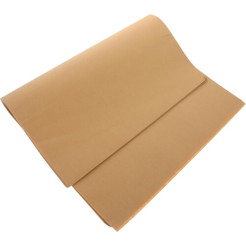 100 folhas 70G papel de embalagem de Kraft marrom 20,47 x 14,57 polegadas papel de embalagem a granel