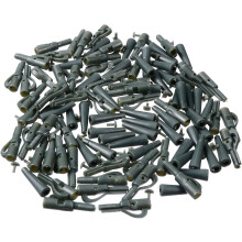 50 pinces de fixation pivotantes vertes pour ligne de pêche