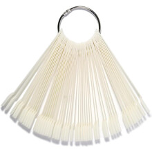 50pcs Nail Art Card Nail Polish Display Sticks for Manicure Practice Tools for Accessories and Supplies