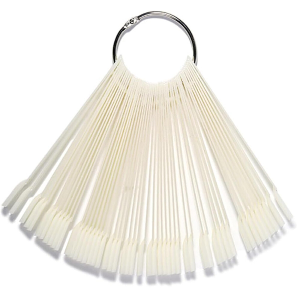 Hkhbjs 50Pcs Nail Art Card Nail Polish Display Sticks For Manicure Practice Tools For Accessories And Supplies