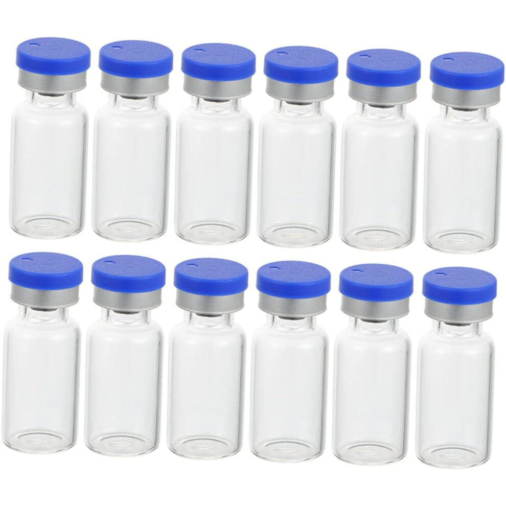 Hkhbjs 50Pcs 3Ml Glass Vials Small Sample Storage Bottles With Caps Liquid And Powder Sampling Laboratory Vials