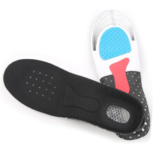 Gel-Einlegesohle mit Fußgewölbestütze für Sportschuhe, Unisex, gepolsterte Schuheinlagen für komfortables Laufen