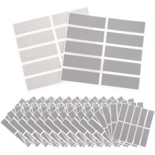 Rubbelaufkleber, 50 Blatt, 6 x 2,5 cm, für Feiertage, Geburtstagsbastelarbeiten, Unterricht und mehr.