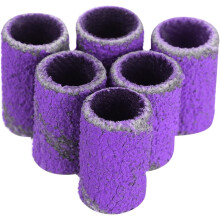 100 anillos abrasivos para pulir uñas, banda de lijado para uñas, banda de lijado para taladro y herramienta de manicura.
