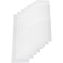 50 hojas de parches de aislamiento para mechas de cabello de uso profesional en salones de belleza. Papel para teñir el cabello en casa.