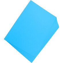 50 Blatt blauer Karton zum Malen und Basteln, leicht zu bemalen und zu beschriften