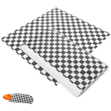 100 feuilles de papier sulfurisé de qualité alimentaire, résistant à l'huile, polyvalent et adapté aux aliments.