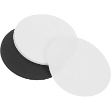 40 Stück dickes Kraftpapier, schwarz-weiß, 17 x 17 cm, Kartonpapier, DIY-Skizzier- und Malbedarf