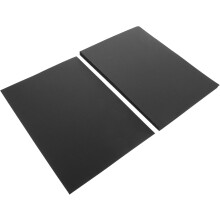 Schwarzes A4-Kartonpapier, 180 g/m², 50 Blatt, für Kunst, Malerei, Zeichnung und Grußkarten