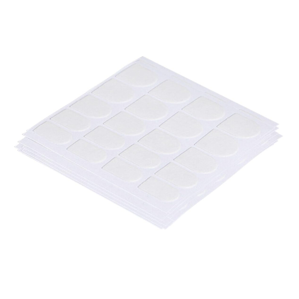 Hkhbjs White 50Sheets Nail Patches Double-Sided Adhesive For False Nail Glue Stickers Diy Manicure Accessories
