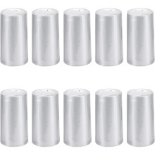 100 capsules thermorétractables pour bouteilles de vin en plastique, aspect professionnel, revêtement épais