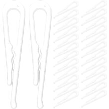 100 stuks overhemdklemmen/krokodillenclips voor kleding, nachtkleding, schorten en thuisgebruik