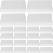 50 kpl melamiinista puhdistussientä, 10 x 6 x 2 cm, irtotavarana, monikäyttöinen keittiöön ja kylpyhuoneeseen