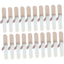 100Pcs White Hat Sweat-Absorbing Pads for Baseball Caps, Removable Sweat Protector Stickers