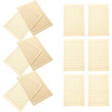 40 Blatt Kalligrafie-Schreibpapier, Vintage-Raster, 2 cm, Handschriftpapier