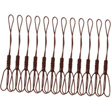 Lot de 100 cordons de protection pour couvercle de bouilloire, en polyester robuste, faciles à installer et à utiliser.