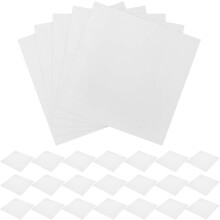 50 Blatt weißes Zeichenpapier (30 x 30 cm) für Kinder, Bastelarbeiten und Malvorlagen