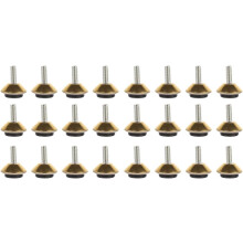 2 Stück Nivellierfüße für Möbel, Metallfüße, ohne Design