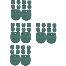 40 bolsas de tela gruesa para guardar relojes con cierre a presión, estuche de viaje para relojes, para viajes y almacenamiento para hombres.