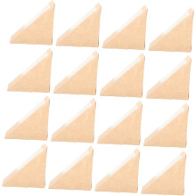 100 boîtes à sandwich triangulaires en papier kraft avec fenêtre, légères et portables