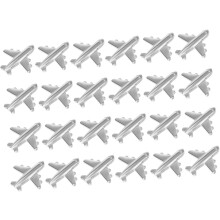 24 Stück Metall-Flugzeug-Reißzwecken, niedliche Stecknadeln für Pinnwände, Flugzeug-Pin-Dekorationen