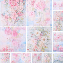 DIY-Scrapbook-Papierbögen zum Basteln, dekoratives Hintergrundpapier