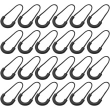 50pcs Semicircle Zipper Pull Heads with Rope for Clothing Luggage Repair DIY Sewing Accessories Suitable