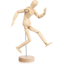 Arte Figura de madeira Posable Desenho Figura Modelo Móvel Manequin de madeira junta