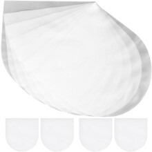 100 Stück Schallplattentaschen, 10-Zoll-Schallplattenhüllen aus PE/PP-Material, staubdicht.