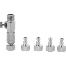 Spray Accessory Kit Male Fittings Quick Release Coupler Adapter for Airbrush Painting Tool Kit