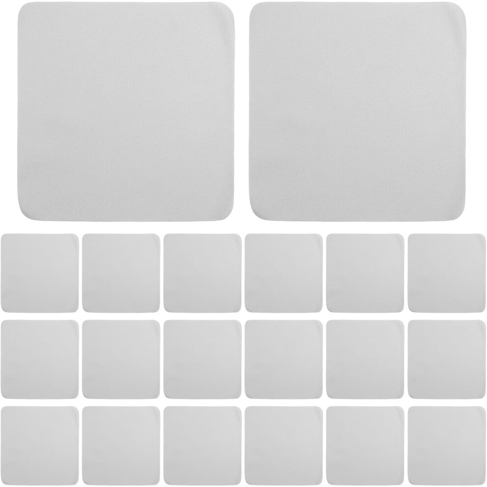 Hkhbjs Grey 10Pcs Microfiber Lens Cloth Eyeglass Cleaner Wipes For Camera Glasses Lenses Soft Cleaning Cloth