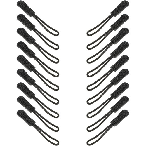 DIY Zipper Pullers Zipper Pull Replacement 50Pcs TPU Multipurpose for Clothing Bags