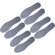 4 pares de solteiras esportivas masculinas malha respirável amortecedor de sapatos almofadas de absorção de suor
