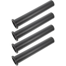2 páry adaptérov na činky 50x300 mm s plochým koncom, protišmykové plastové koncovky na činky