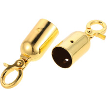 2Pcs Metal Zinc Alloy Barrier Rope Hooks, Stanchion Rope End Caps, Guardrail Cord Snap Hooks