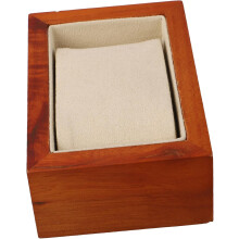 Minimalistische houten horlogeverpakking, elegante sieradenhouder voor armbanden en horloges.