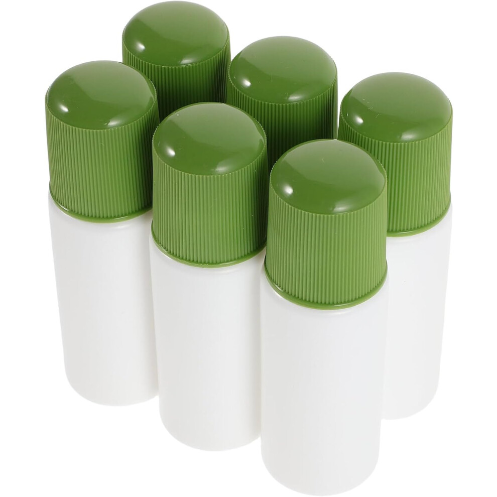 Hkhbjs 6Pcs Refillable Sponge Head Applicator Bottle For Liquid Application Medicine Dispenser Empty Plastic Dauber Bottles