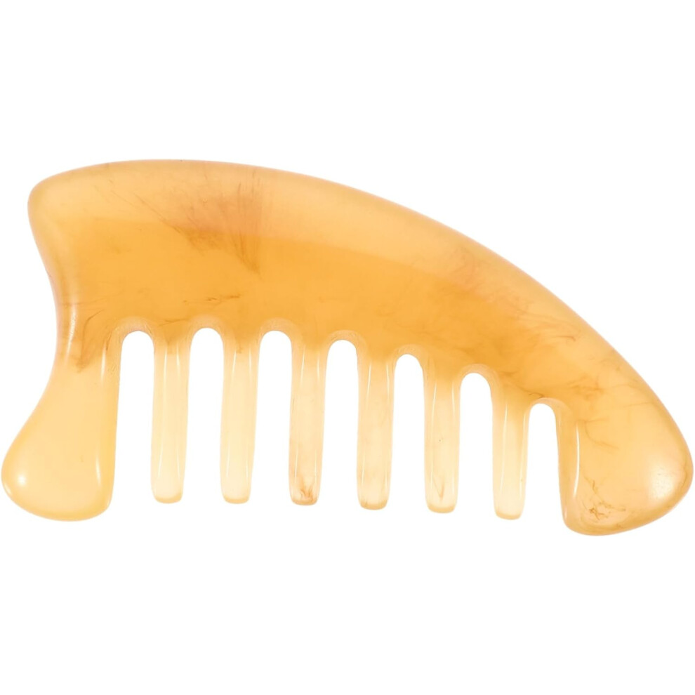 Hkhbjs Resin Massage Comb For Hair And Scalp Care Wide Tooth Design Static For Daily Use And Gentle Scalp Massage