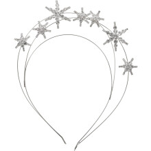 Cristal coroa cabelo acessório brilhante estrela decoração de casamento bonito chapéu para festa mulheres meninas
