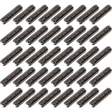200 Stück Schnürsenkelenden aus Metall für Schnürsenkel, Schnürsenkelkappen, Lanyard-Stopper